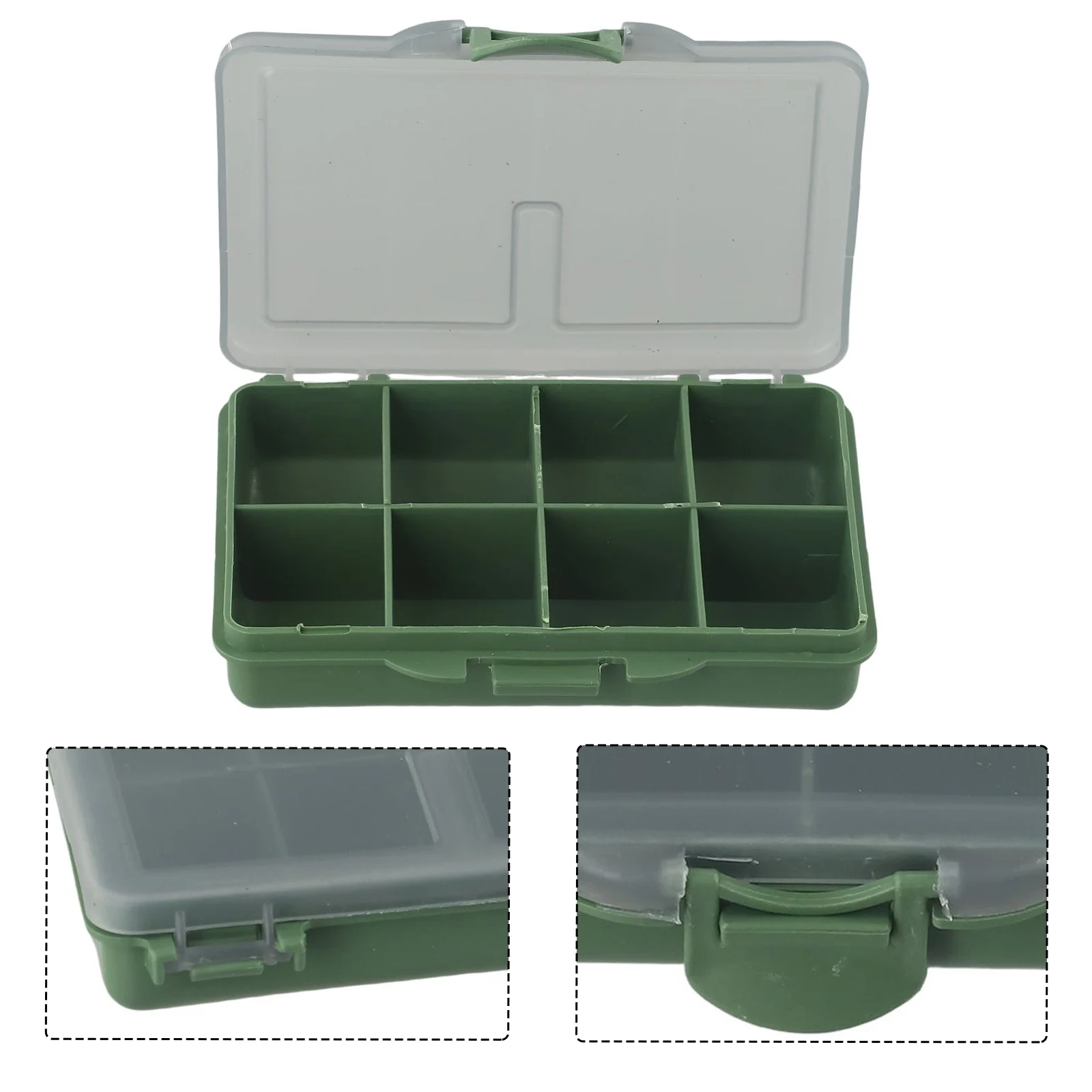 Fishing Equipment Storage - Caja de almacenamiento de 1-8 compartimentos,