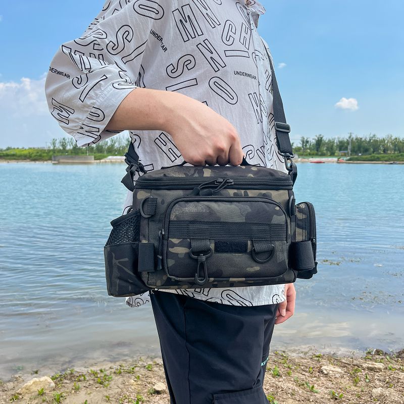 Fishing Equipment Tackle - Bolsa Táctica Multifuncional para Cintura, Pecho