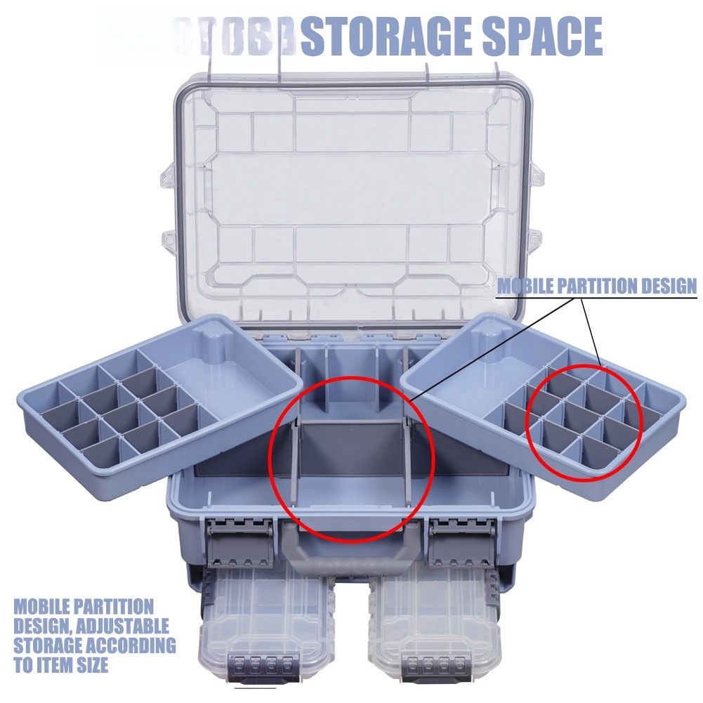 Fishing Equipment Box - Caja de aparejos de pesca portátil
