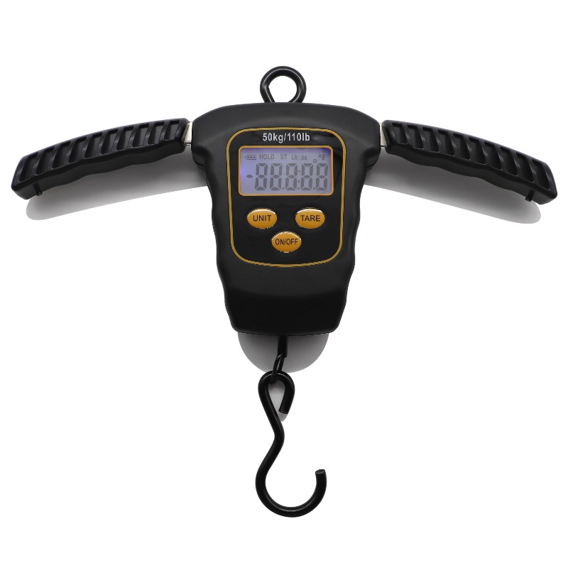 Carp Fishing Tackle - Báscula Digital para Pescar, Plegable, Económica,