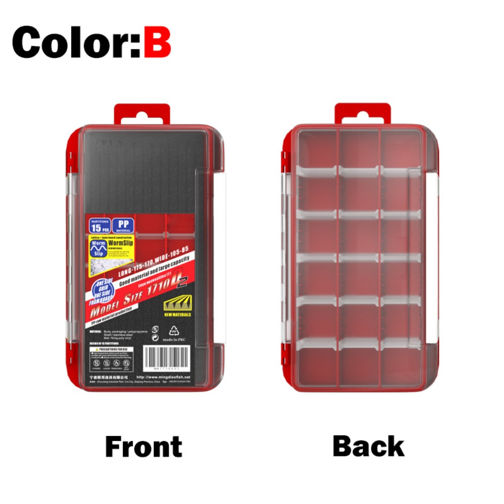 Fishing Equipment Box - Aparejos de pesca, contenedor de anzuelos