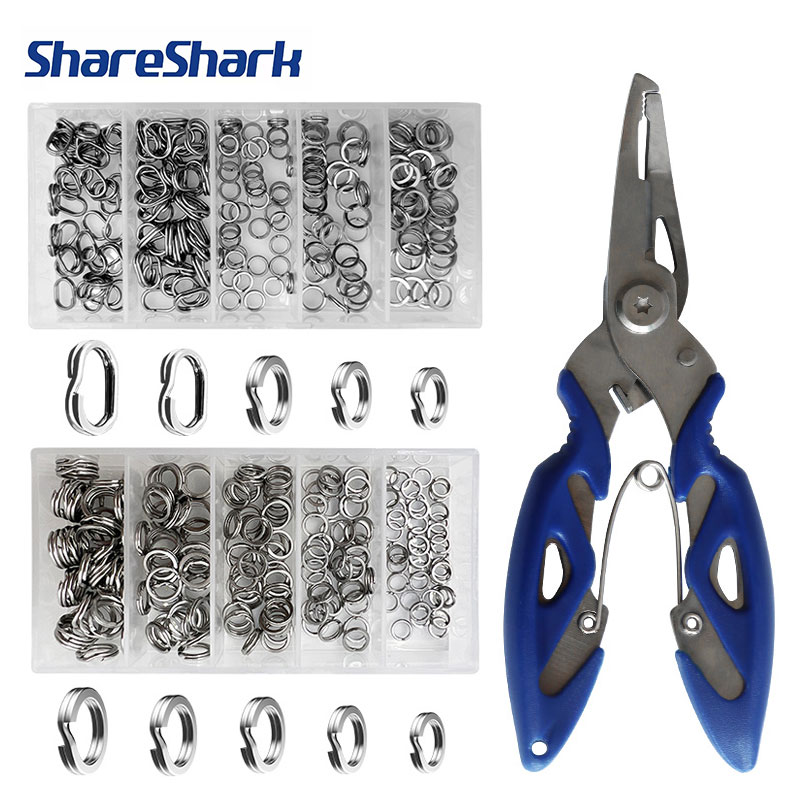 Fishing Equipment Tackle - ShareShark 200 Uds. Conectores de señuelo