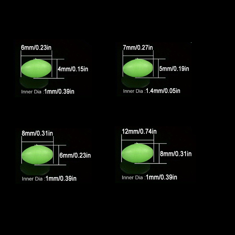 100 unids/lote cuentas de pesc - Fishing Equipment Tackle reseña y precio