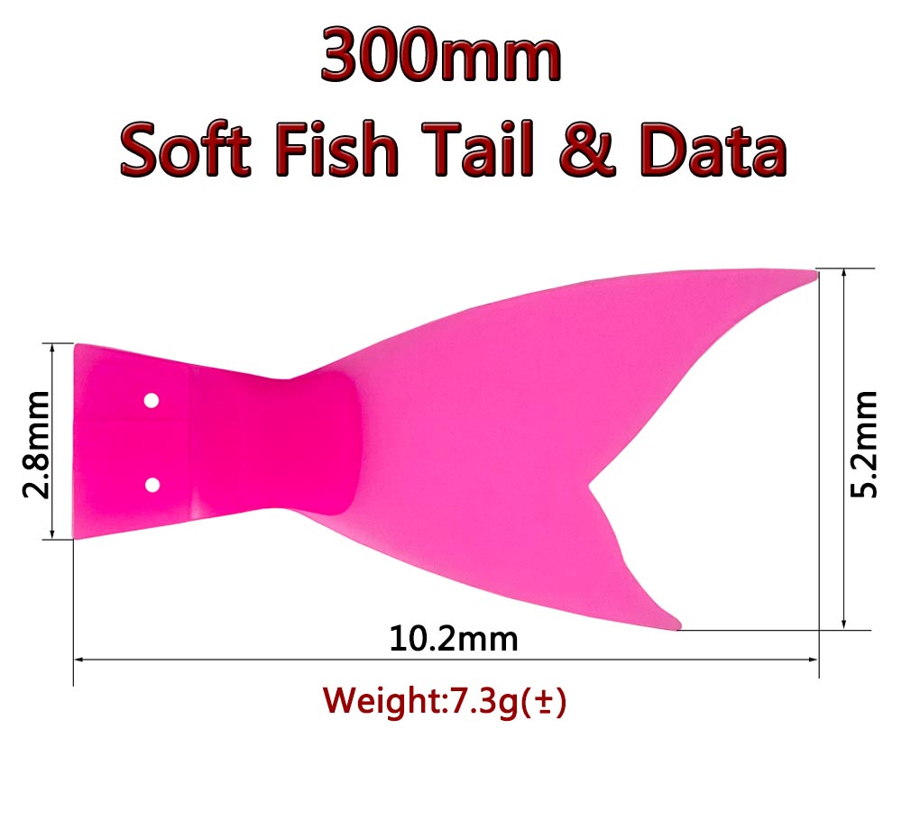 6 piezas de cola de repuesto a - Fishing Equipment Japan reseña y precio