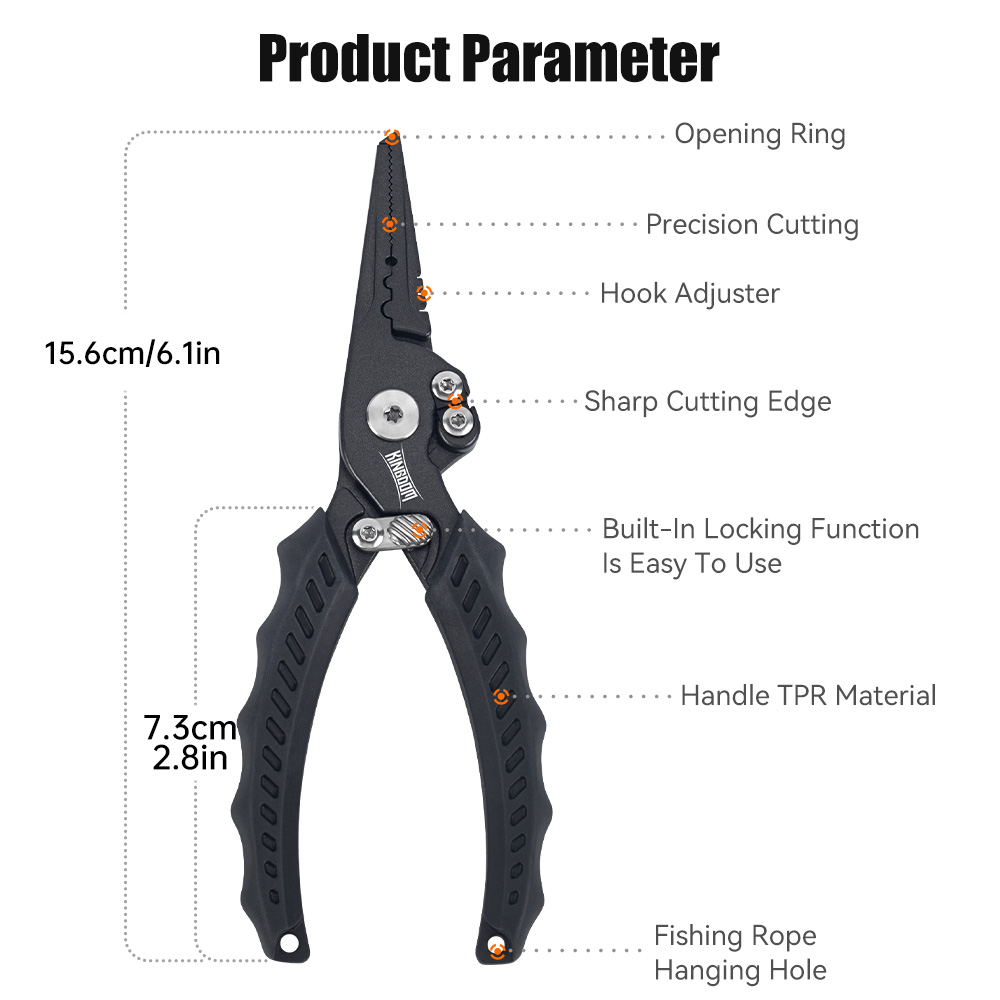Kingdom-Alicates de pesca mult - Fishing Equipment Tackle reseña y precio