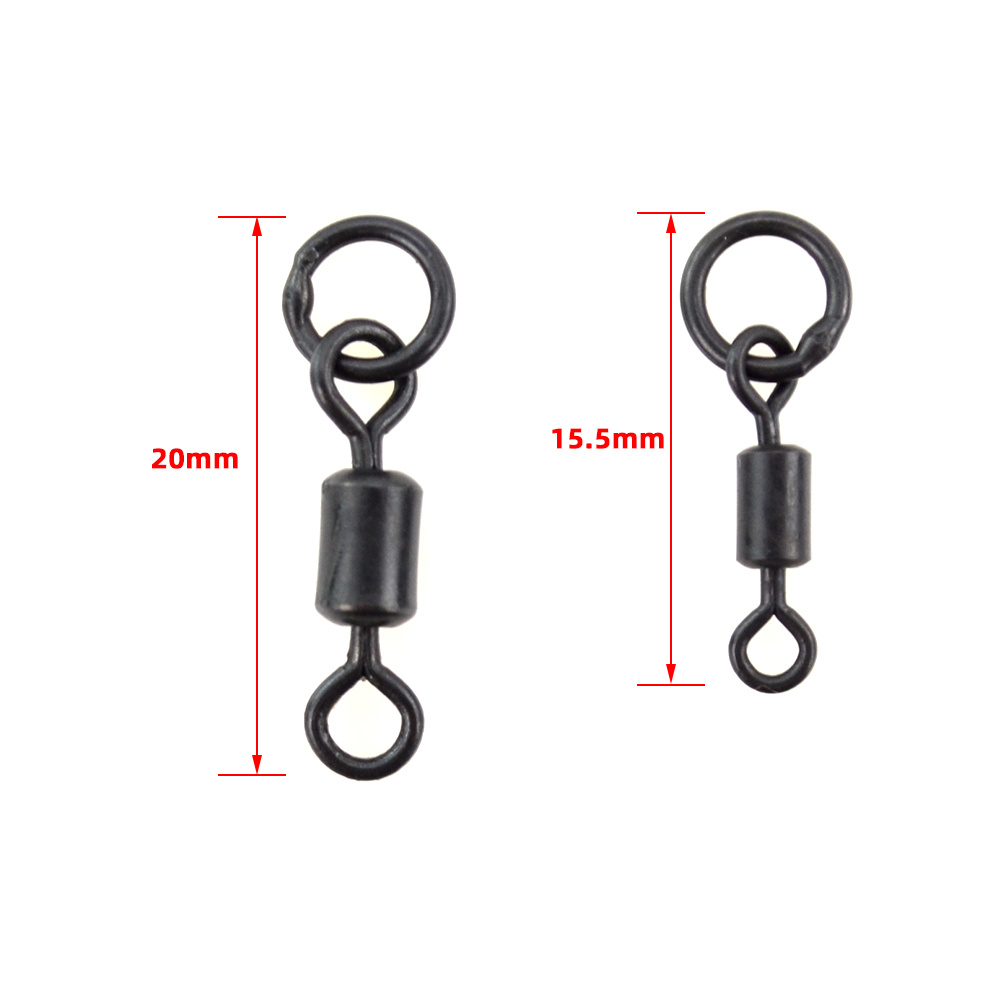 Eslabones giratorios para pesc - Carp Fishing Tackle reseña y precio