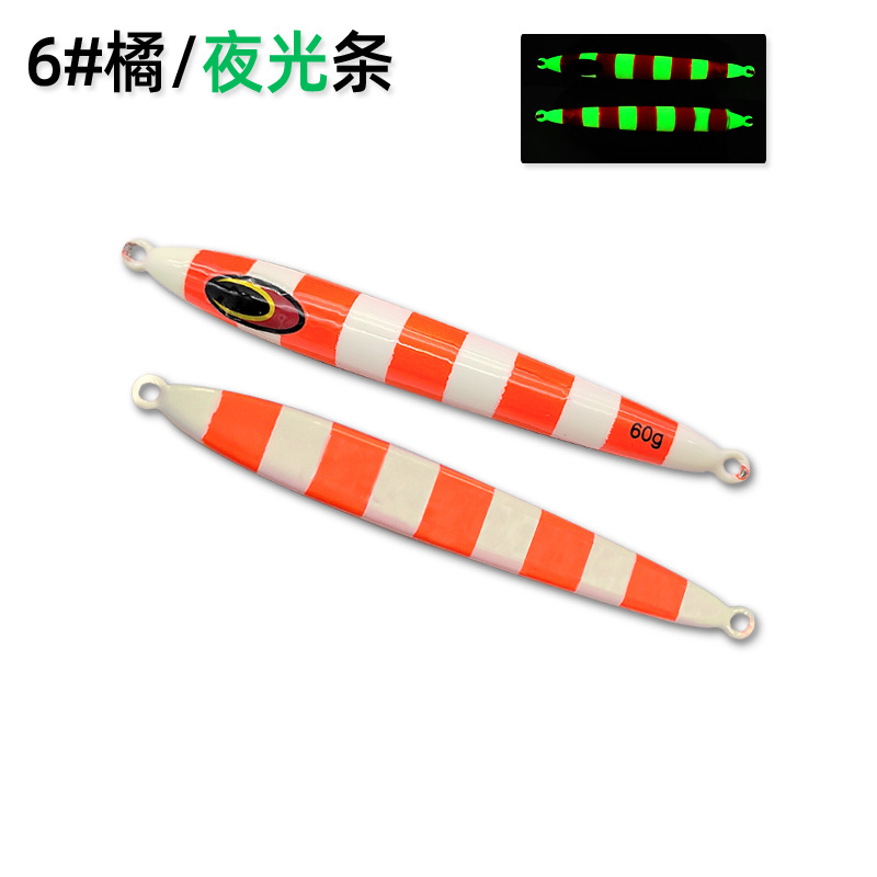 Japón 40g 60g 80g 100g cuchill - Fishing Equipment Japan reseña y precio