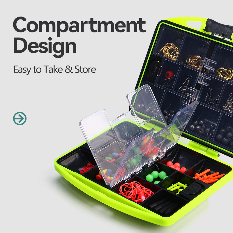 WEIHE - Juego de 185 Accesorio - Fishing Equipment Storage reseña y precio
