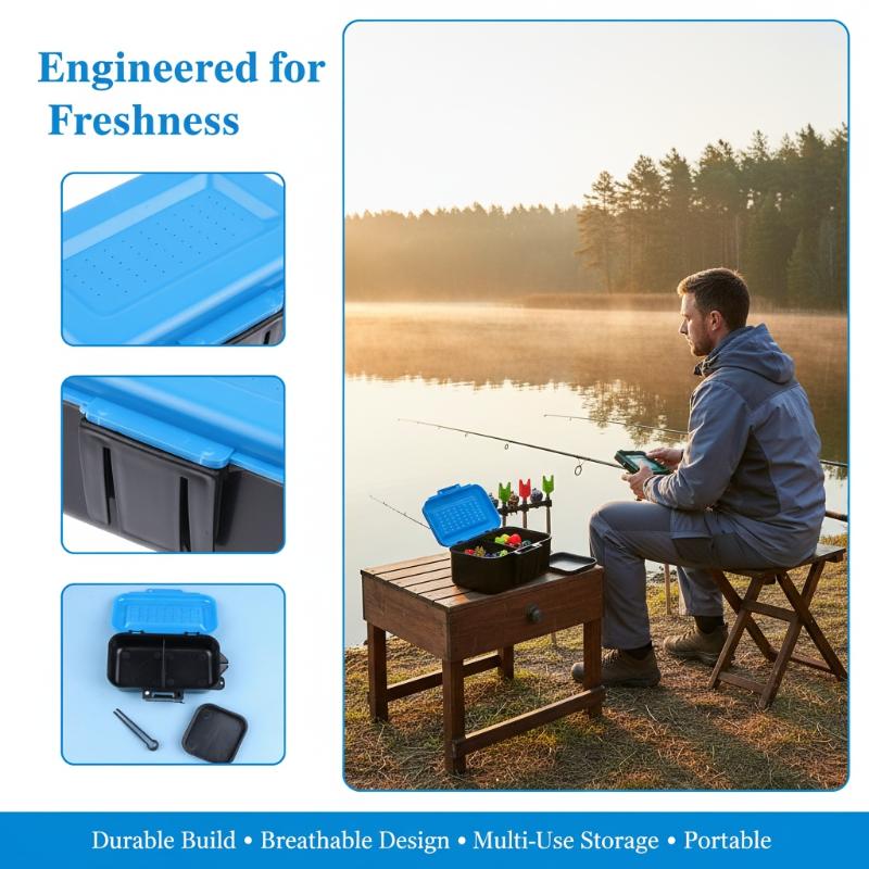 Caja portátil para señuelos de - Fishing Equipment Box reseña y precio