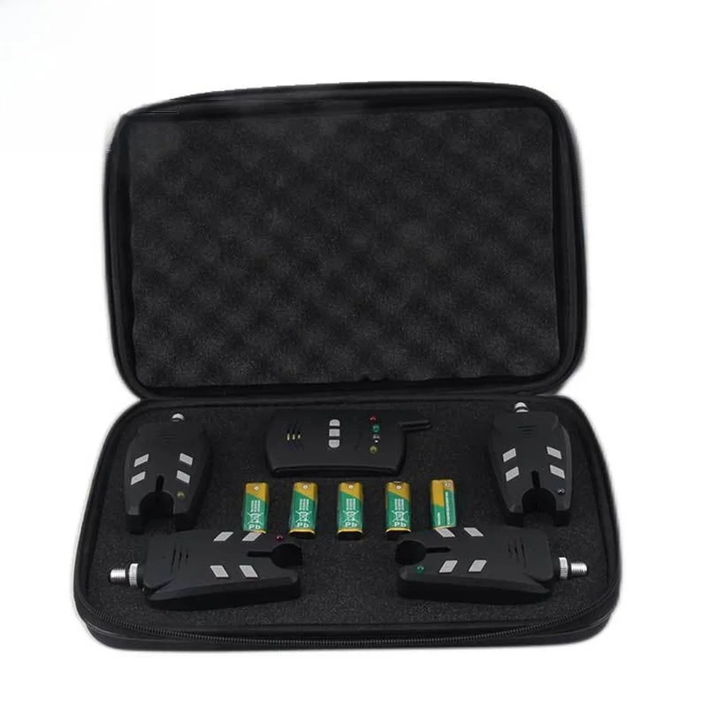 Caja de alarma para pesca 1+4  - Fishing Equipment Box reseña y precio