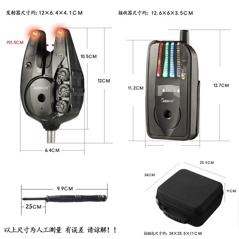 JY-82 - Detector Electrónico d - Carp Fishing Tackle reseña y precio