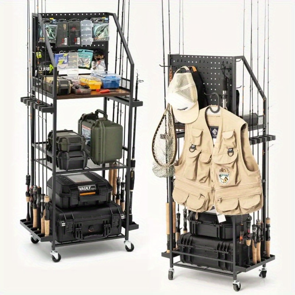 Soportes para Cañas de Pescar  - Fishing Equipment Storage reseña y precio