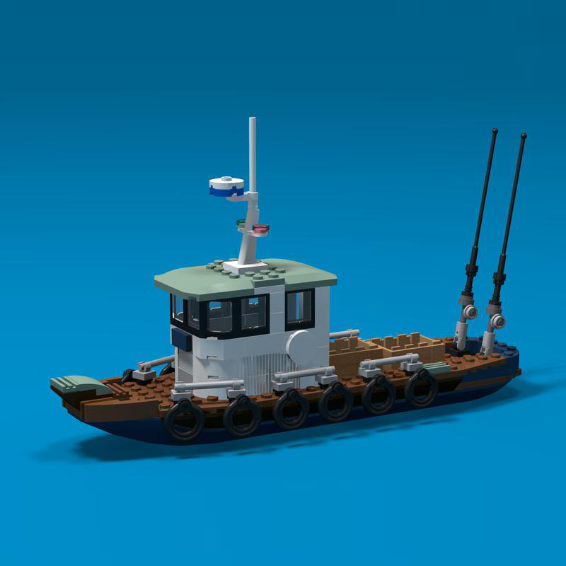 Modelo de barco de pesca clási - Fishing Equipment For 6 Year Old reseña y precio