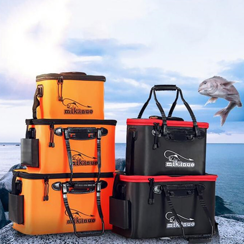Cubo de pesca plegable grueso  - Fishing Equipment Tackle reseña y precio